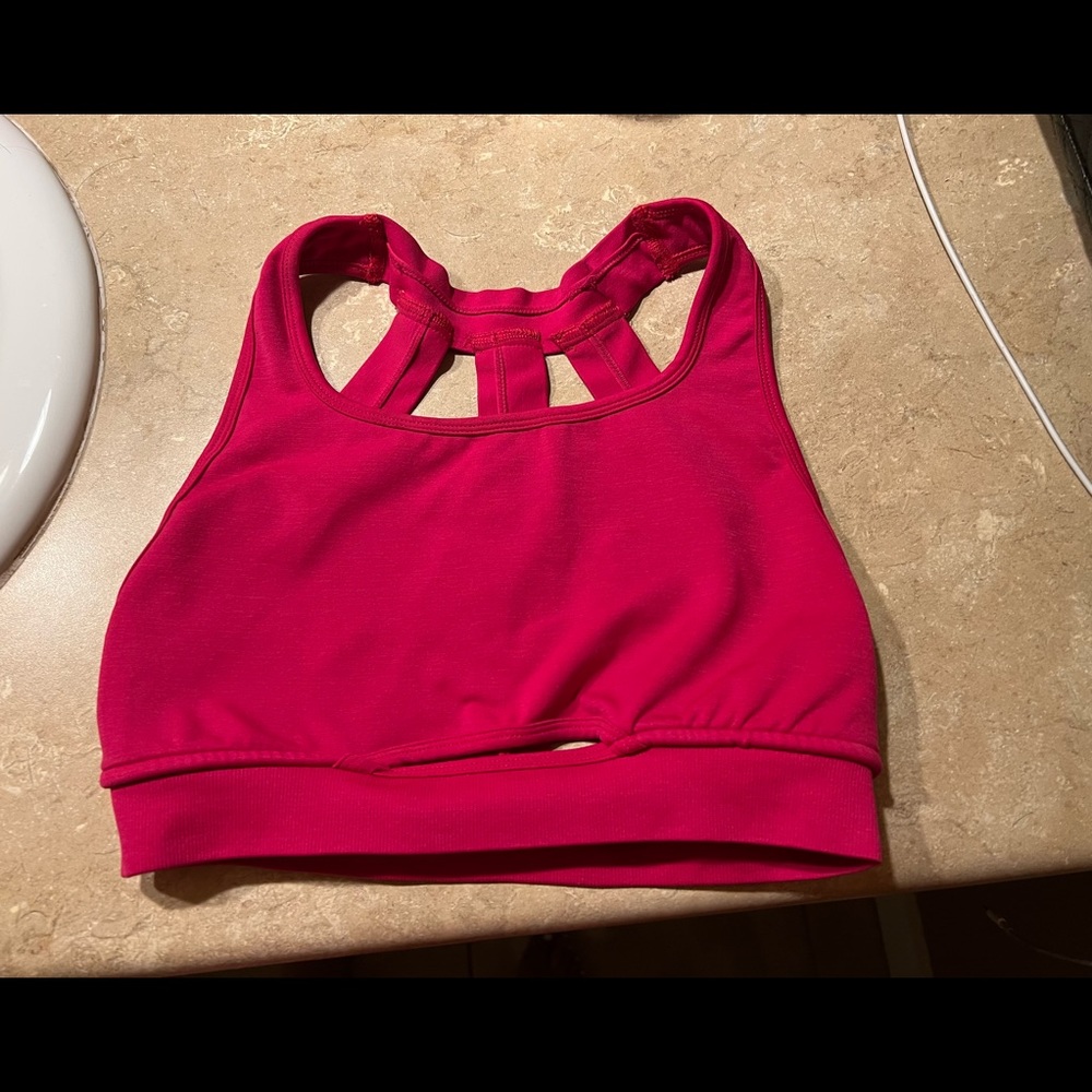 Alphalete Hot pink bra